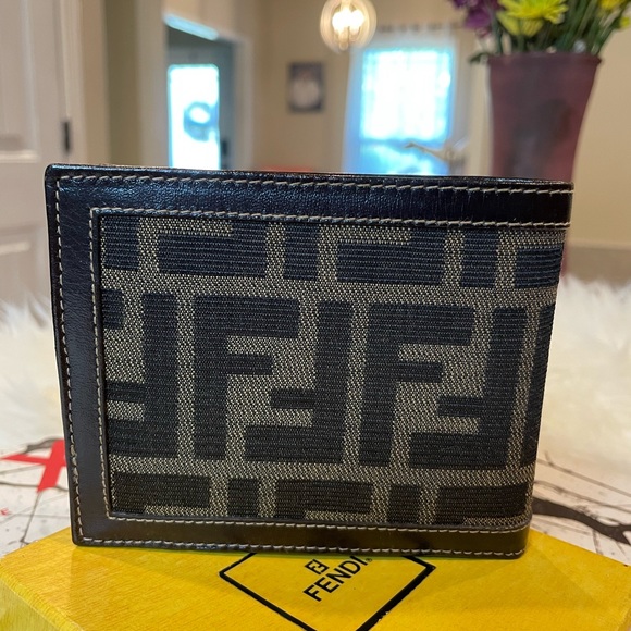 SOLD! Fendi Bifold Wallet with Box - Picture 3 of 9